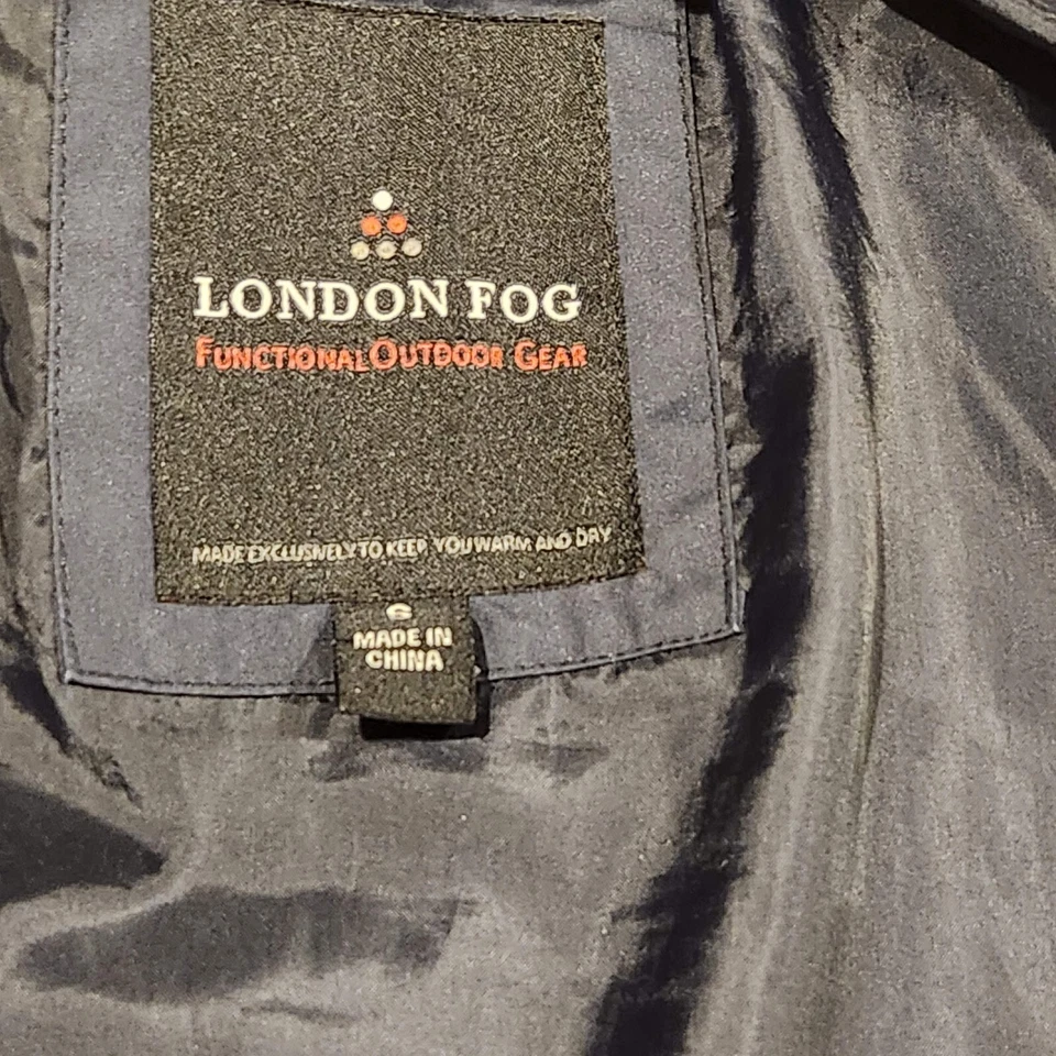 London Fog Jacket Men Small navy blue Outdoor Gear 2nd jacket puffer 3 in 1 - Image 4 of 4