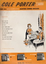 SEARS, ROEBUCK: COLE PORTER Song Book for all SILVERTONE ELECTRIC ORGANS 1960s