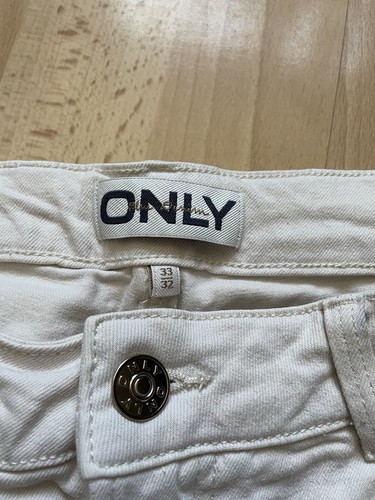ONLY Emily Highwaist Jeans Creme 42/44 W33 Top - Bild 9 von 9