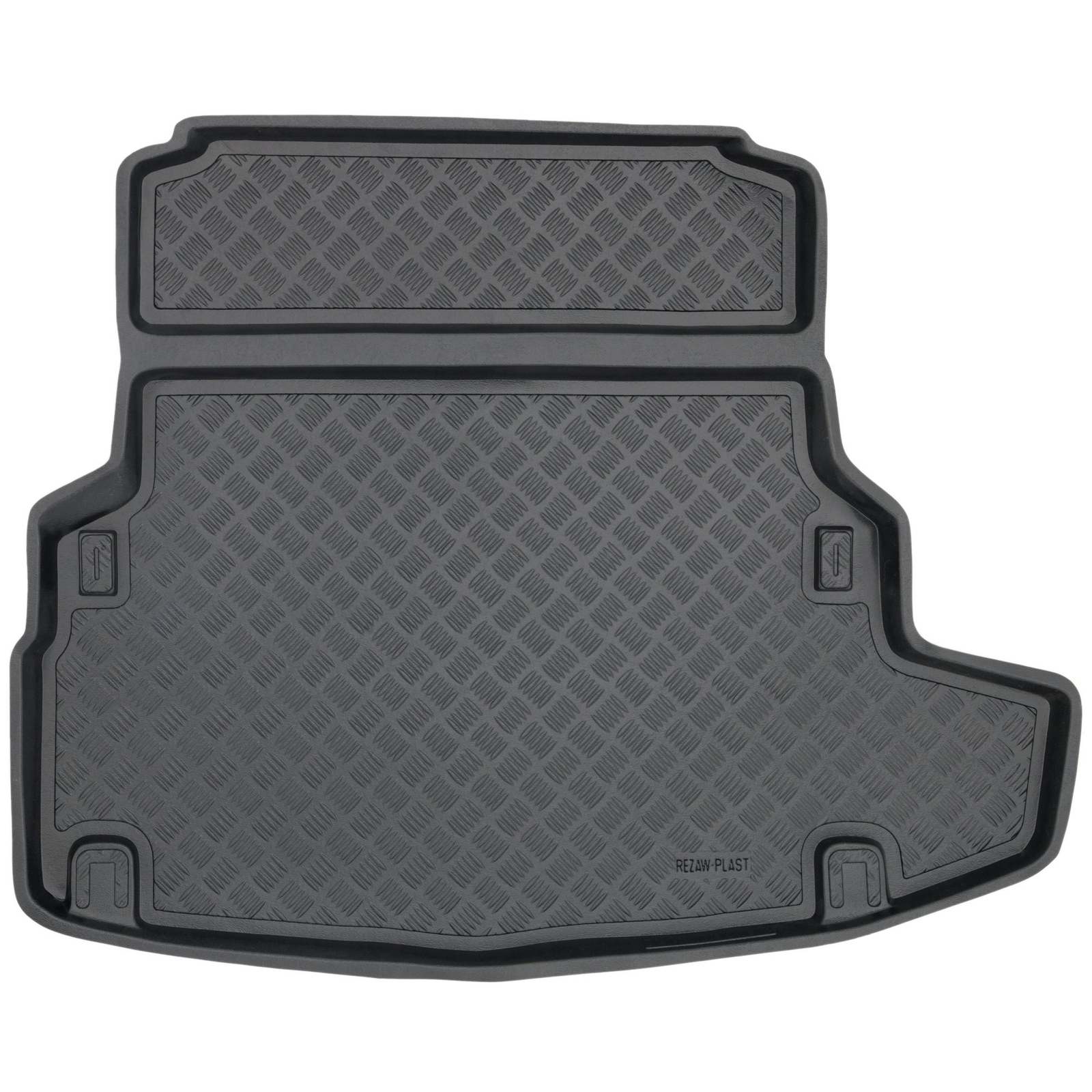 Tapis de coffre Rezaw-Plast en PVC noir sur mesure pour Lexus IS III 2013-2020