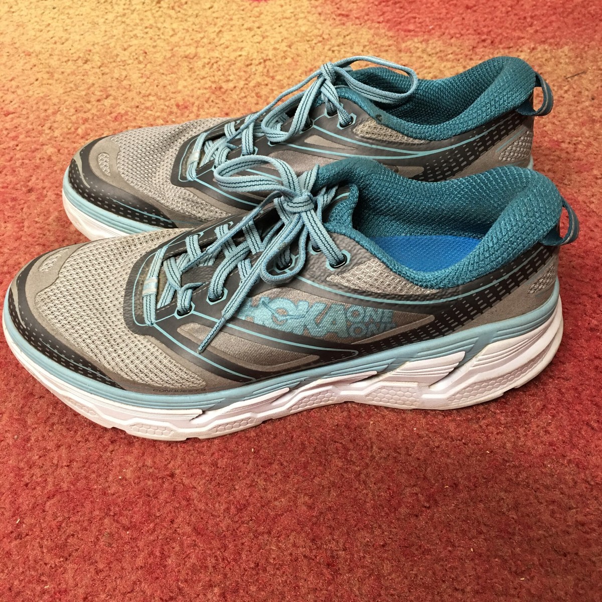 HOKA One One CONQUEST Women's size fitness Comfy walk shape