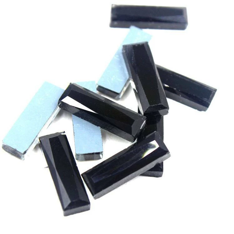 Cuentas de diamantes de imitación de cristal rectangulares 5x15 mm/7x21 mm 100 un. Foto 3 de 3