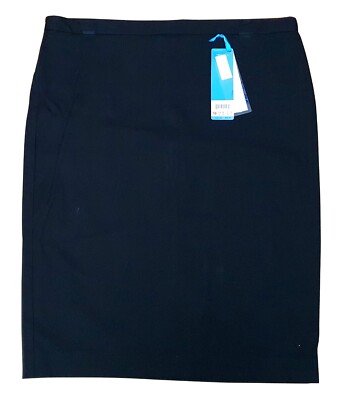 SPANX Star Power Damen Schlankmacher Rock kräftig schwarz Slimpress Stil 1899 Größe 16