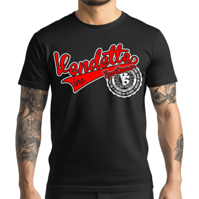 Vendetta Inc. Shirt Bloodline Athletics Herren schwarz S-5XL Retro Sportswear