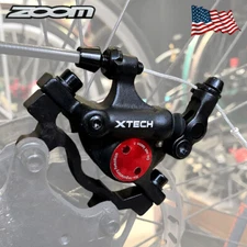 ZOOM Line Pulling Hydraulic Disc Brake Calipers Mountain Road Bike 160mm Adapter