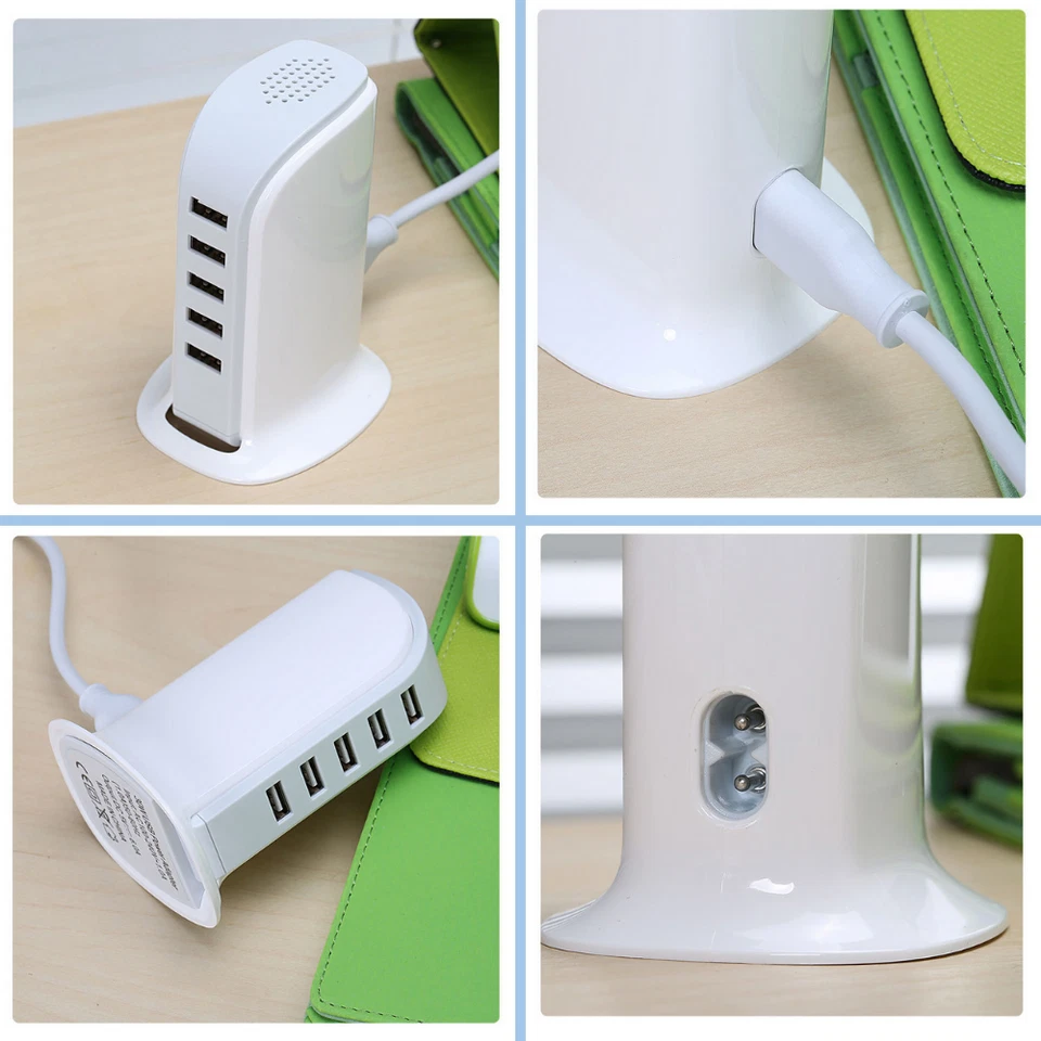 I21C USB Ladegerät mehrfach 5 Fach 4A 5V Multi Port Netzteil Adapter Handy - Bild 4 von 4