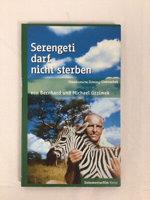DVD Serengeti darf nicht sterben - Prof. Bernhard Grzimek - SZ Cinemathek