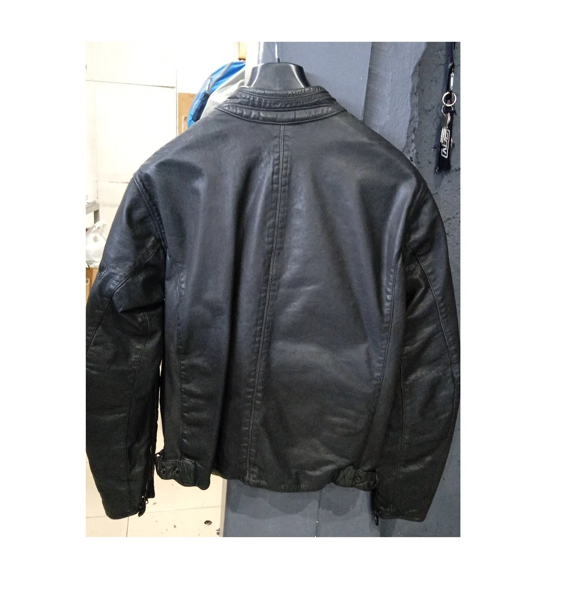 Dainese archivio shop leather jacket
