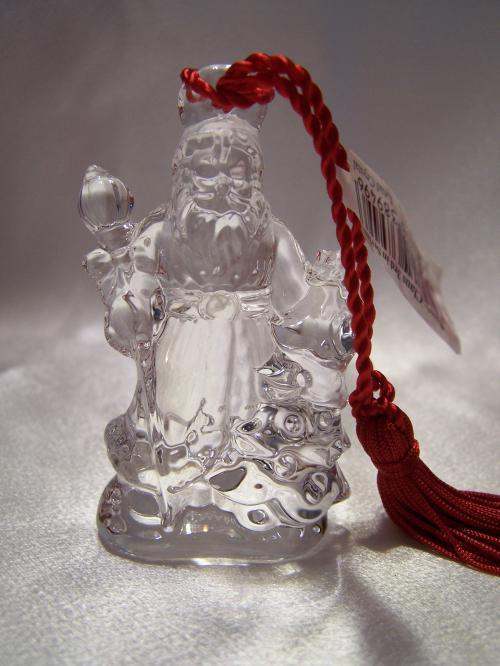 SANTA CLAUS Marquis Waterford Crystal Ornament 3rd Series MINT #136997