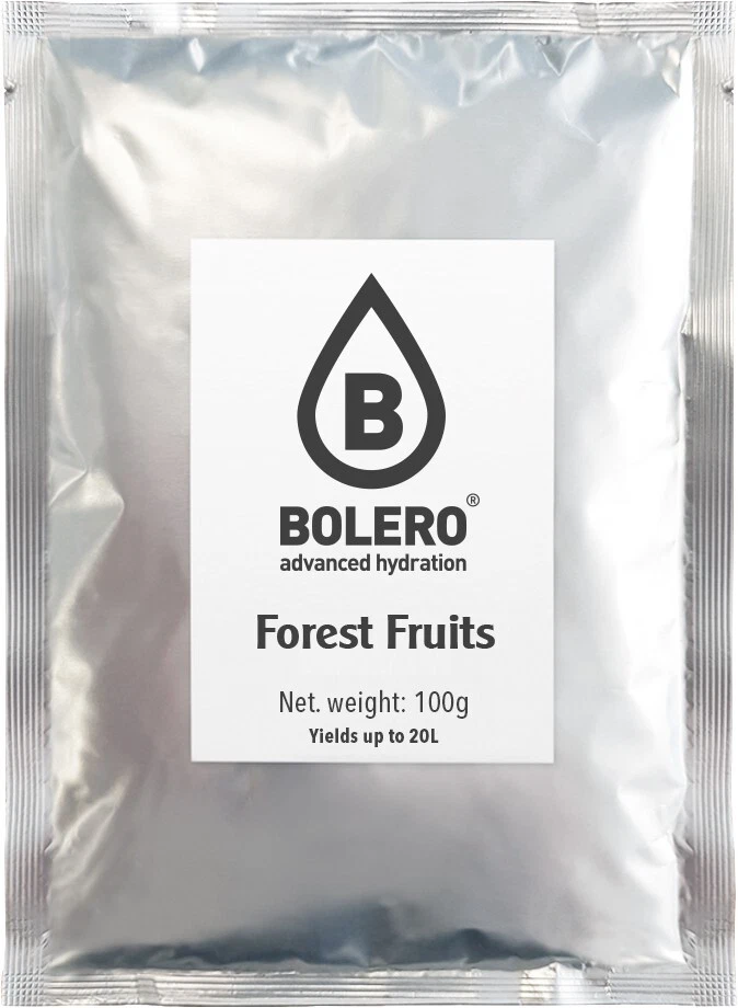 (74,90€/kg) Bolero Drinks 100g Beutel Waldfrucht Fruit Getränkepulver zuckerfrei
