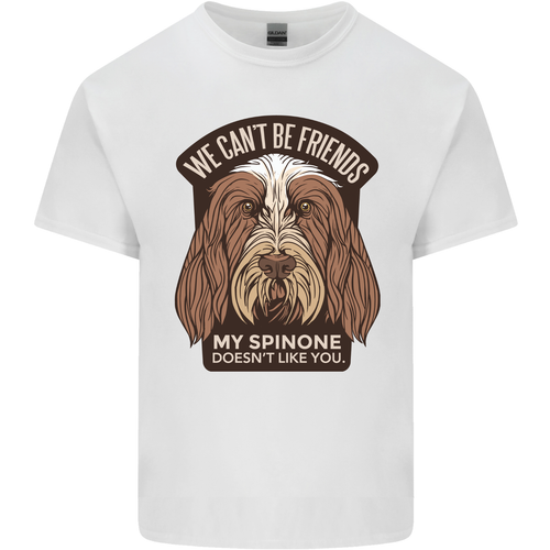My Spinone Doesnt Like You Funny Dog Mens Cotton T-Shirt Tee Top - Picture 9 of 19