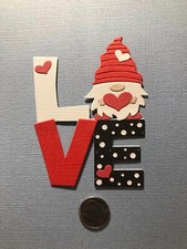 1 Gnome Love Set Scrapbooking Embellishments