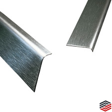 Edelstahl Winkel Eckschutz Wand Winkelprofil K240 Kantenschutz Leiste 0,8 mm