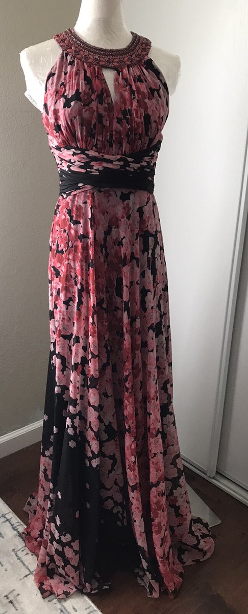 jovani hot pink dress 09045 Long Prom Select Shoe Size:44 evening dresses 2020 Long Sleeve Keyhole Cut while the gathered full