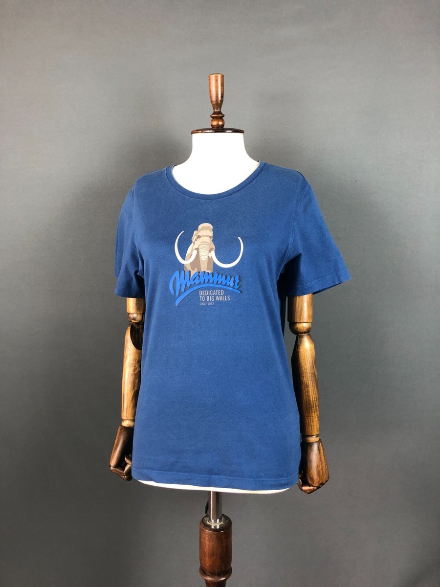 MAMMUT トップス Mサイズ Mammut Top Shirt Women's Size M Cotton Blue | eBay