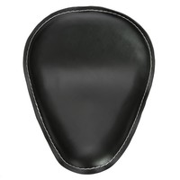 Black Leather Solo Seat Pad For Harley Davidson Sportster Custom Bobber Chopper on sale Black Leather Solo Seat Pad For Harley Davidson Sportster Custom Bobber Chopper on sale