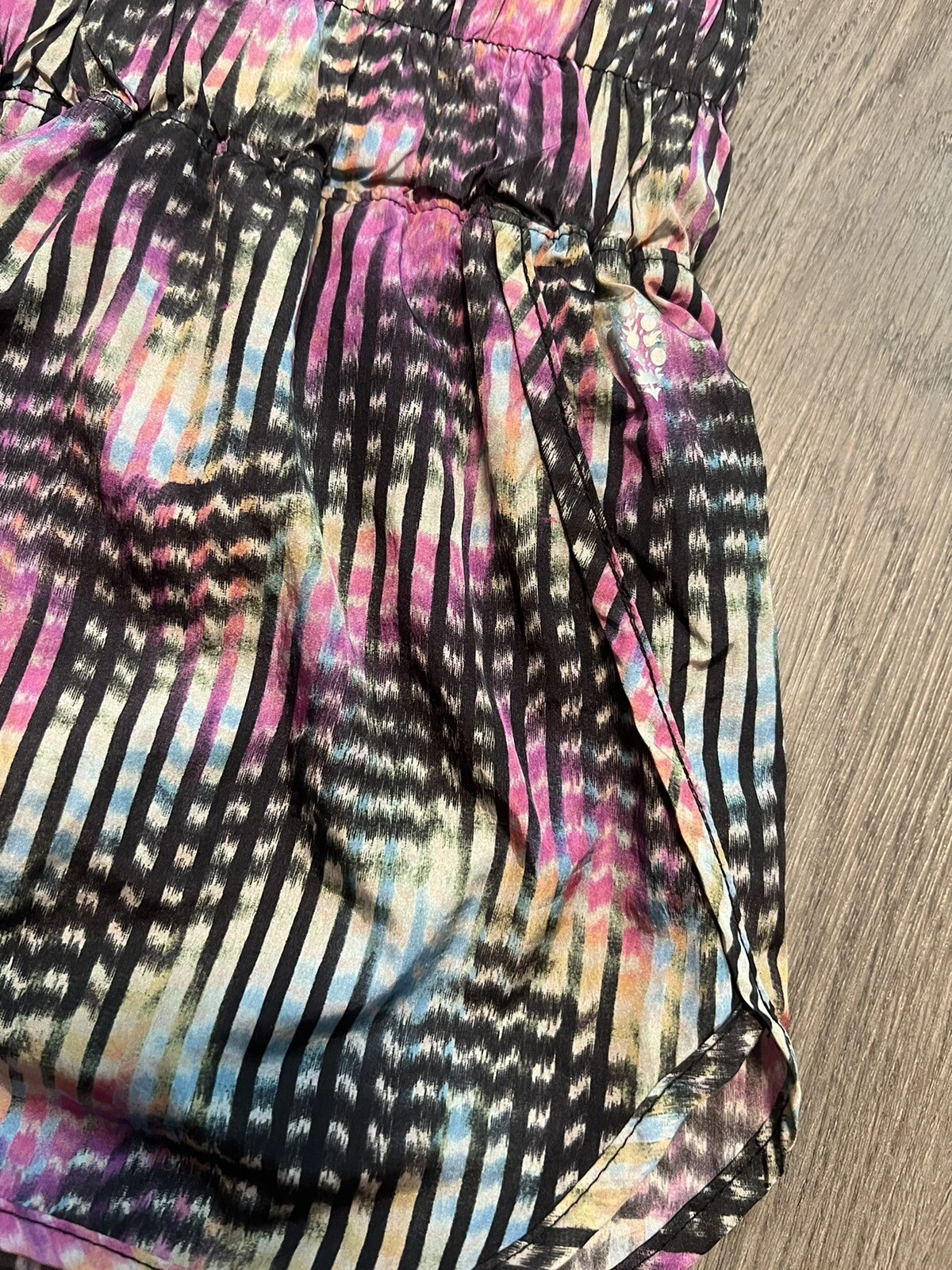 free-people-movement the way home printed athletic shorts