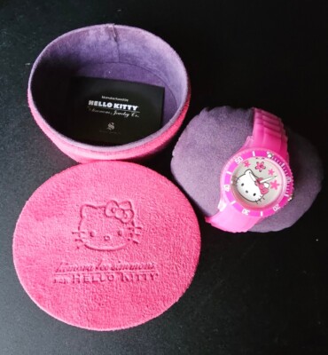 Authentic Kimora Lee Simmons Hello Kitty Sapphire Crystal