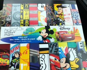 disney cars scrapbook paper