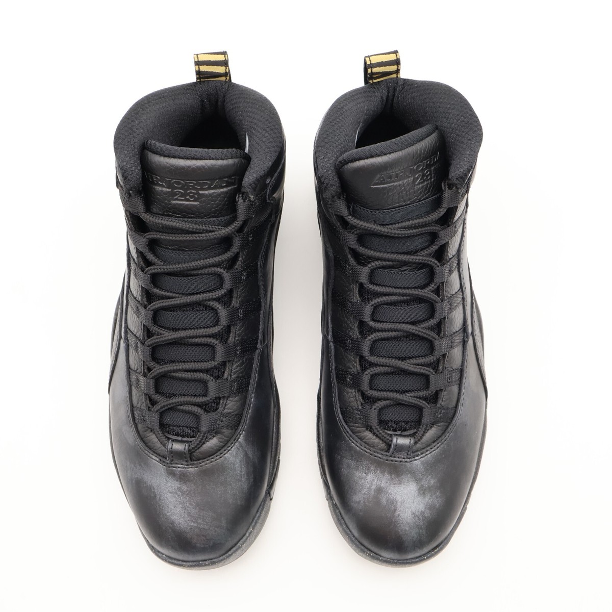 310805-012 Nike AIr Jordan 10 Retro NYC New York City Black 310805-012 Nike AIr Jordan 10 Retro NYC New York City Black