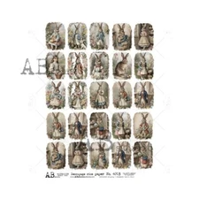 Decoupage rice paper A4 ID-4703 Decoupage rice paper A4 ID-4703 Decoupage rice p