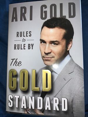 The Gold Standard Rules to Rule by Ari Gold aka Entourage s  Jeremy Piven New!