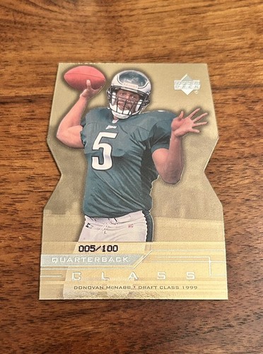 Donovan McNabb [Silver] #QC5 1999 Upper Deck Quarterback Class card