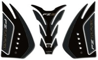Aufkleber Tank Harz Stickers 3D Kompatibel FüR Yamaha MotorräDer FZ8 Kohlenstoff