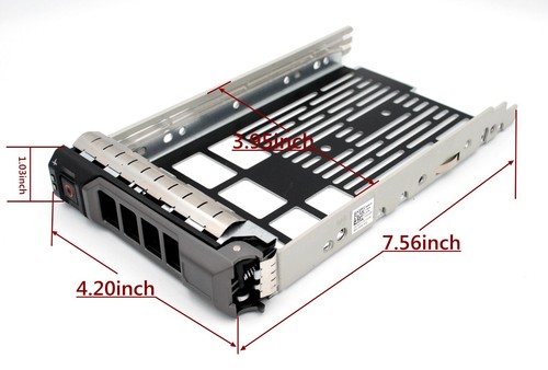 3,5" HDD Laufwerk Tray Caddy 0KG1CH für Dell R530 R630 R730 R930 T430 T630 R730XD - Bild 3 von 10