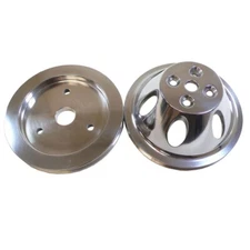 Big Block Chevy 396-454 Water Pump Crankshaft Pulley Kit Crank Single Groove SWP