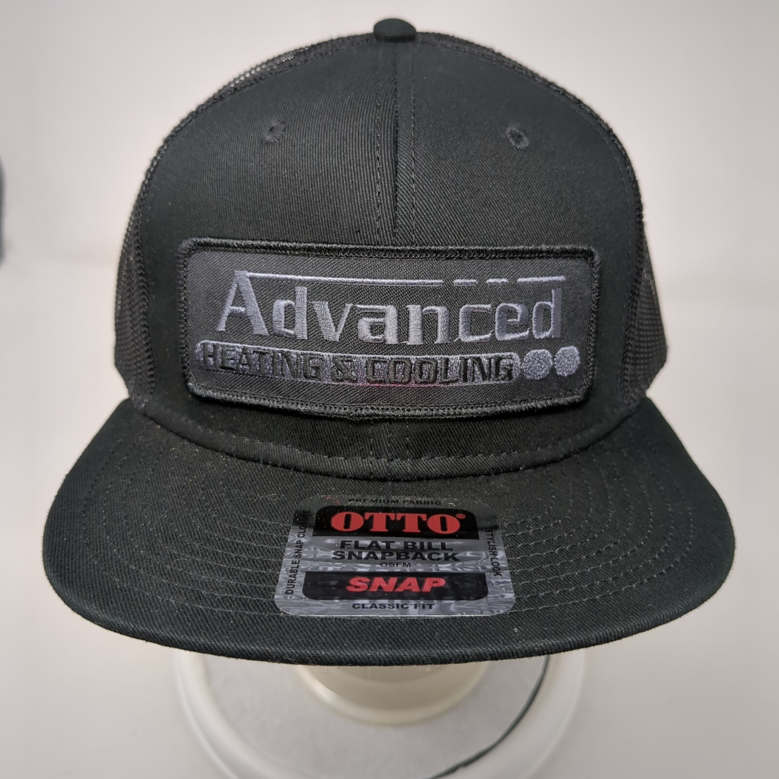 Advanced Heating & Cooling Snapback Trucker Hat B… - image 2