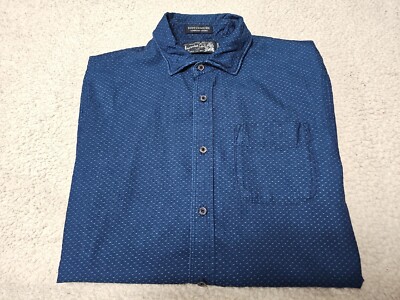Scotch and Soda Shirt Amsterdam Couture Button Up Short Sleeve Shirt SZ Small 