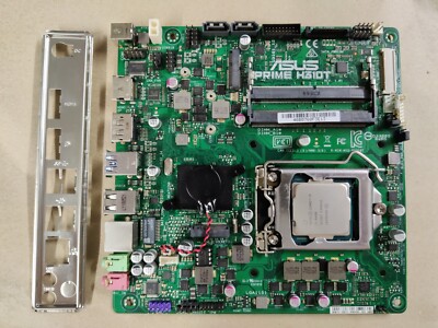 Asus Prime H310T Slim-ITX-Mainboard incl. i5-8400 & IO-Shield