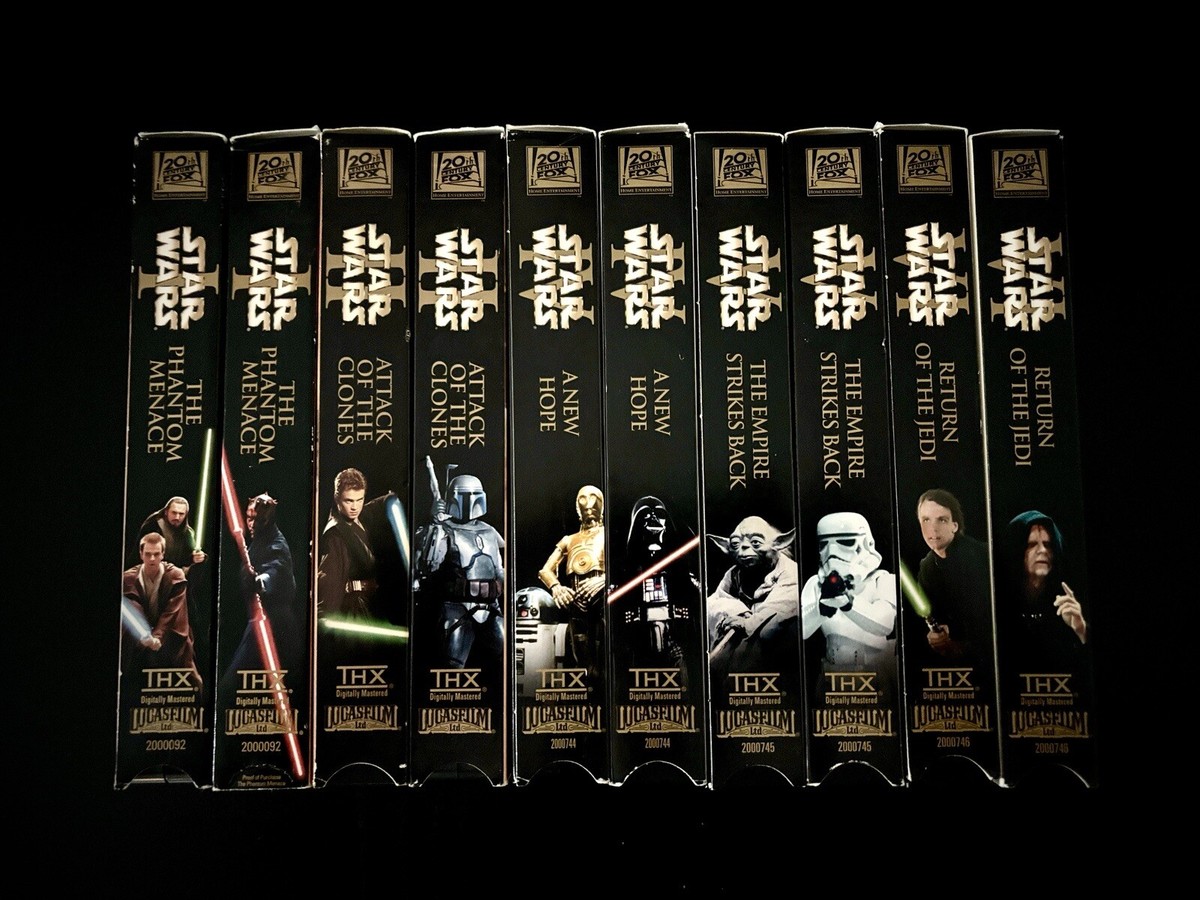 Star Wars™ PREQUEL & CLASSIC Episodes I - VI Final Release VINTAGE