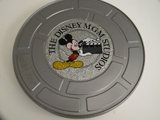 35mm NOVELTY MICKEY MOUSE METAL FILM SPOOL CASE " DISNEY MGM STUDIOS "