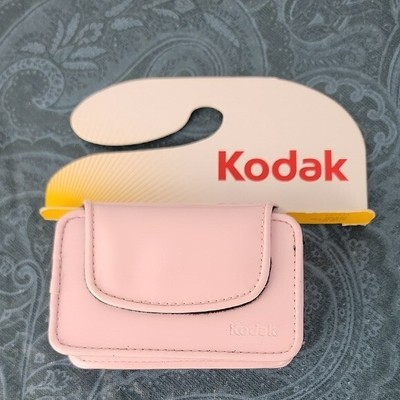 NWT Kodak Camera Pink Patent Leather Look Small Case