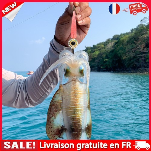Appât De Pêche Lumineux Super Carotte – Leurre Profond UV + LUM Pour Calmar, Mer Et Rivière – 6 Gr, 5.5 Cm