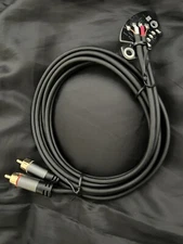 New Technics 1200 turntable RCA cable & pc board internal Ground mk2 m3d DJ (AJ)
