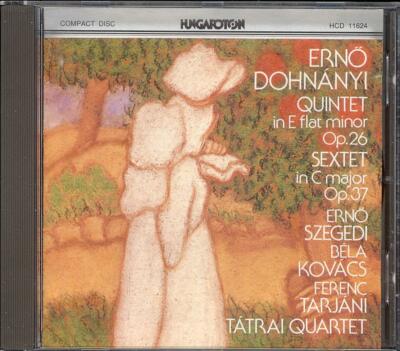 DOHNANYI - Piano Quintet 2 / Sextet - Erno SZEGEDI / Tatrai String Quartet