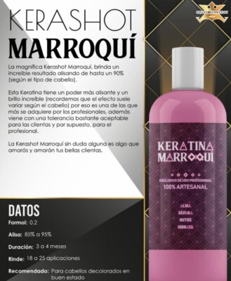 Kerashot Keratina Artesanal Funciona Keratina Marroqui Chocolate