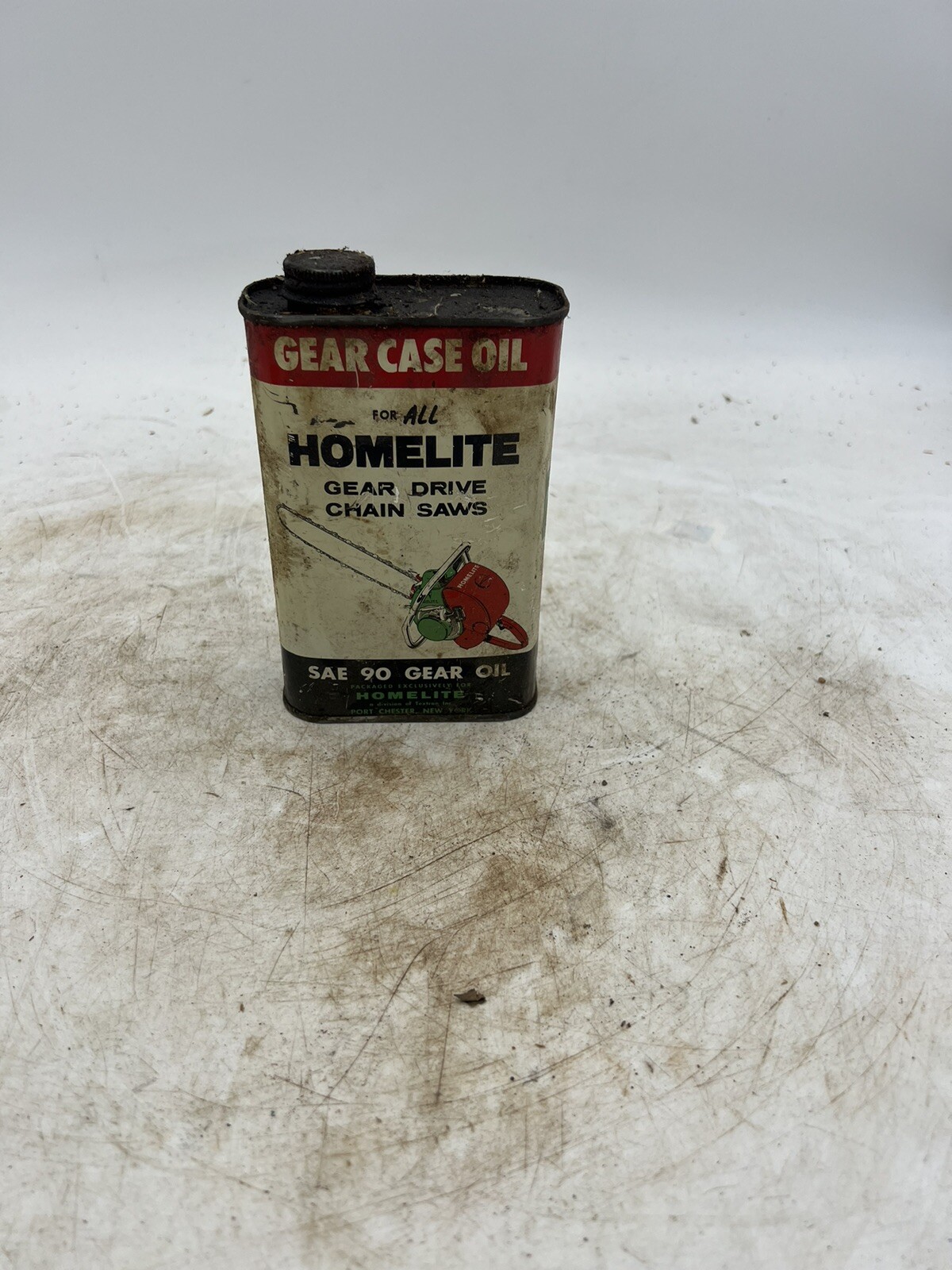 Vintage Homelite Chainsaw Gear Case Oil Can eBay