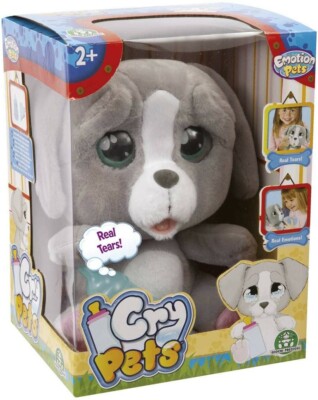 Cry Pets Single Puppy Dog Soft Toy Eyes Fill With Tears I Cry Emotion ...