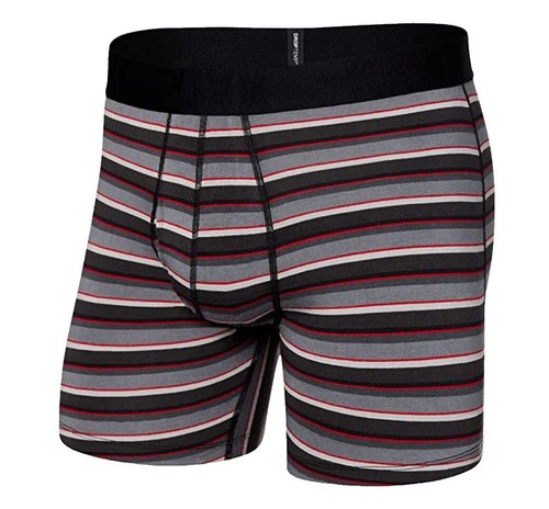 その他 211 SAXX 244541 Mens Ultra Boxer Brief Underwear Heather Gray Size