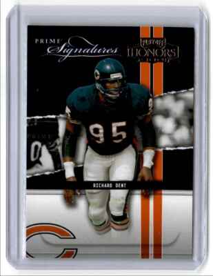 2004 Playoff Honors Prime Signature Previews Richard Dent 459/999 Chicago Bears