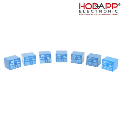Miniatur Print Relais 3V/5V/6V/9V/12V/24V/48V 1-Wechsler 10A 250V Songle SRD-DC