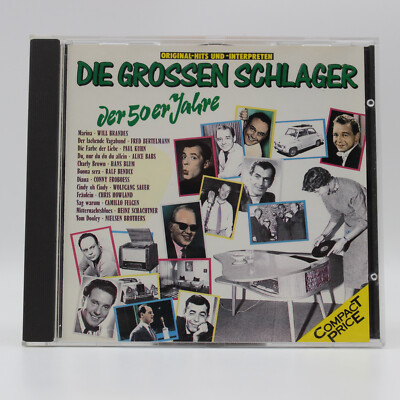 Musik CD | Die grossen Schlager der 50er Jahre | Disc poliert