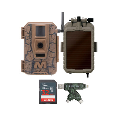Muddy Mitigator Cellular 24MP Imaging Trail Camera 80 Feet Detection
