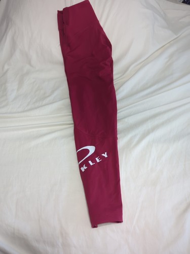 Oakley Ellipse Logo Trainingsleggings - Burgundy Damen Größe XS S6 - Bild 5 von 6