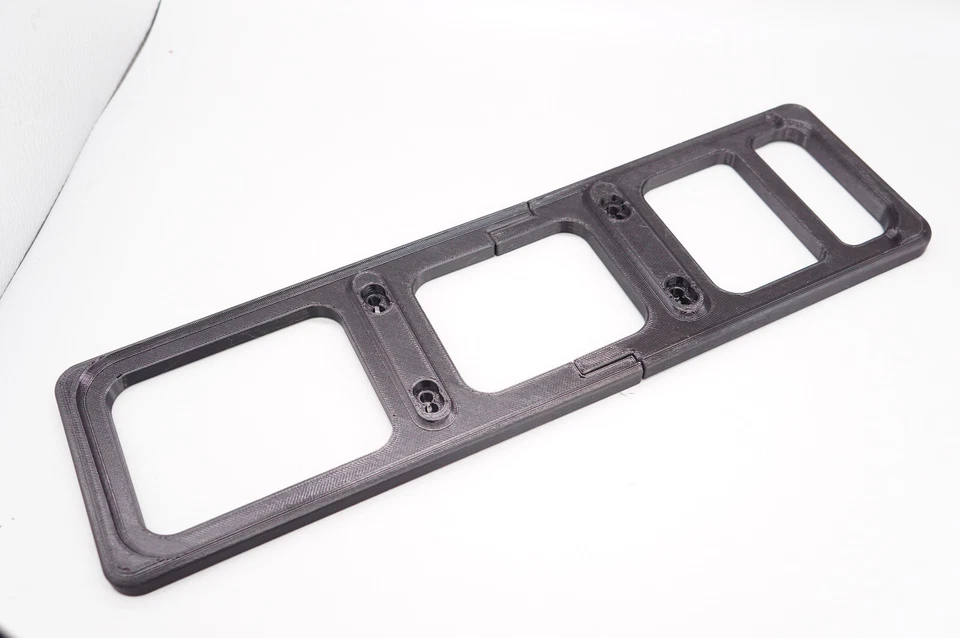 Maßgefertigt Seite Schiene Schutz Griffe für Icom IC-7200 Alle Modi Funk - Bild 2 von 4