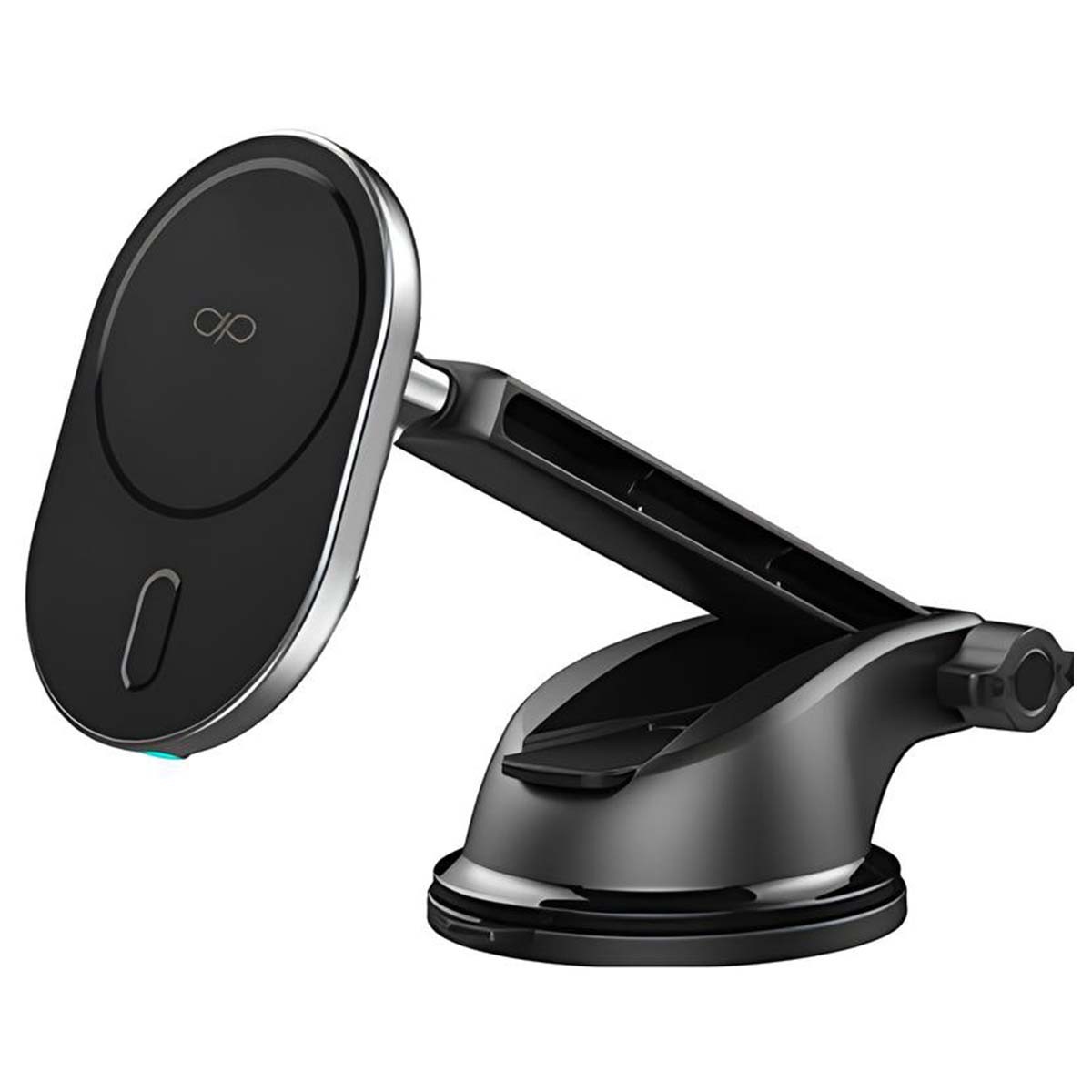 Support voiture induction 15W à bras ajustable pour trajet et GPS longue distance